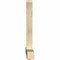 Ekena Millwork Eugene Rough Sawn Timber Gable Bracket, Douglas Fir, 96"W x 36"H x 4"D x 4"F, 9/12 Pitch GBW096X36X0404EUG00RDF - alternate 5